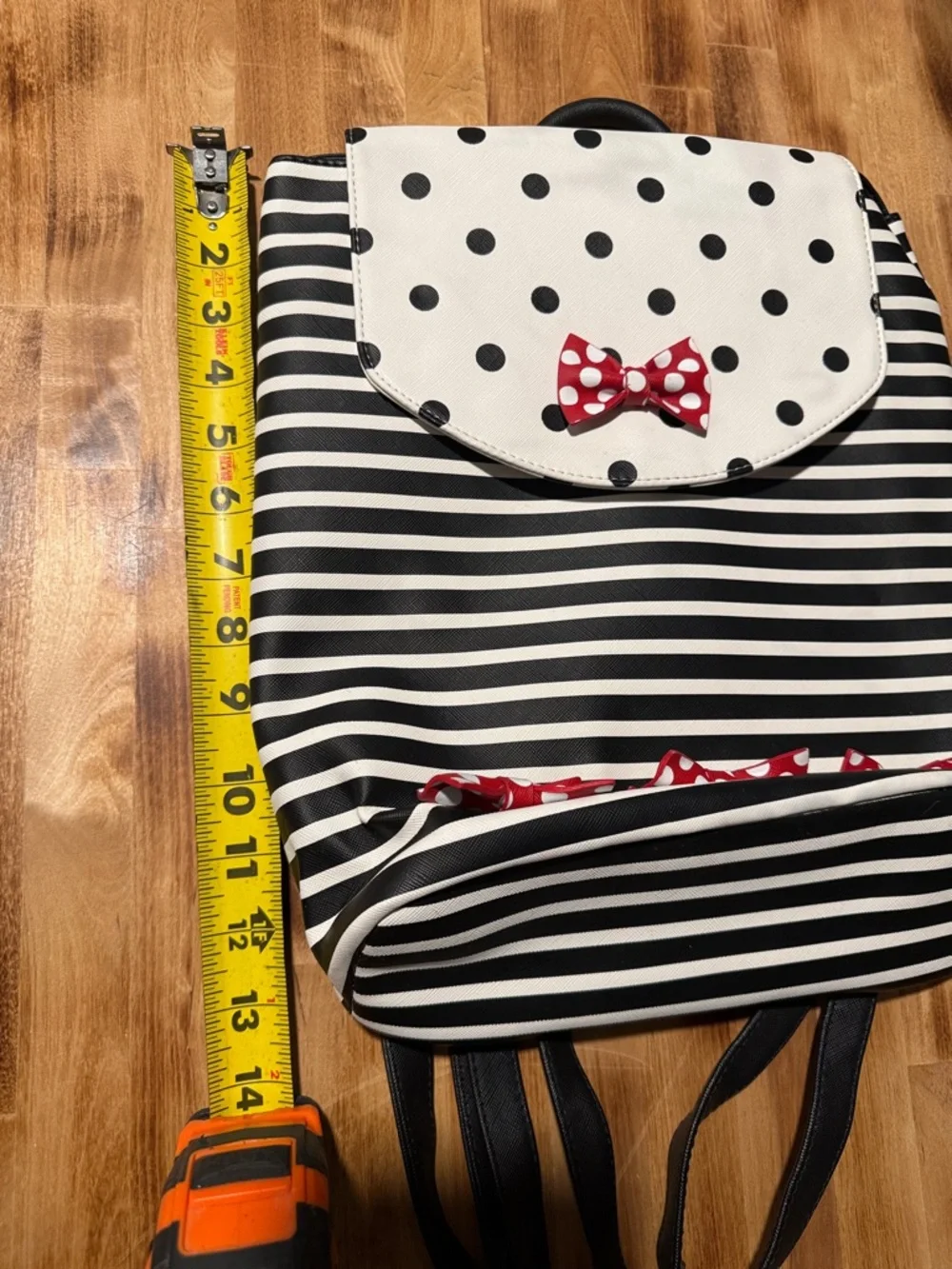 Disney Parks Minnie Mouse Bows Backpack